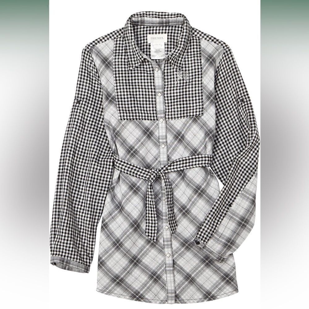 ‎Diesel Big Girls' Cafty Blouse size M